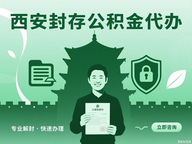 西安封存公积金代办所需资料